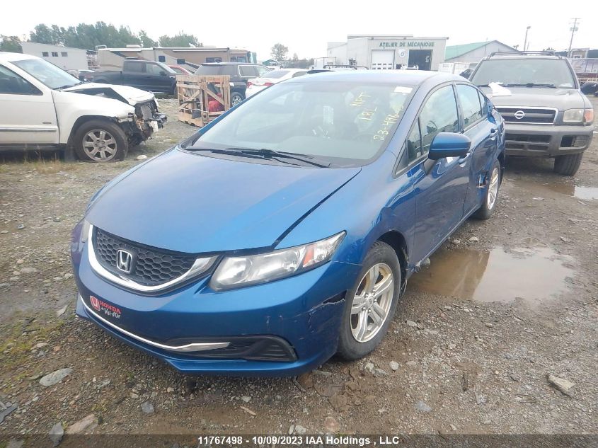 2015 Honda Civic Lx VIN: 2HGFB2E41FH046406 Lot: 11767498