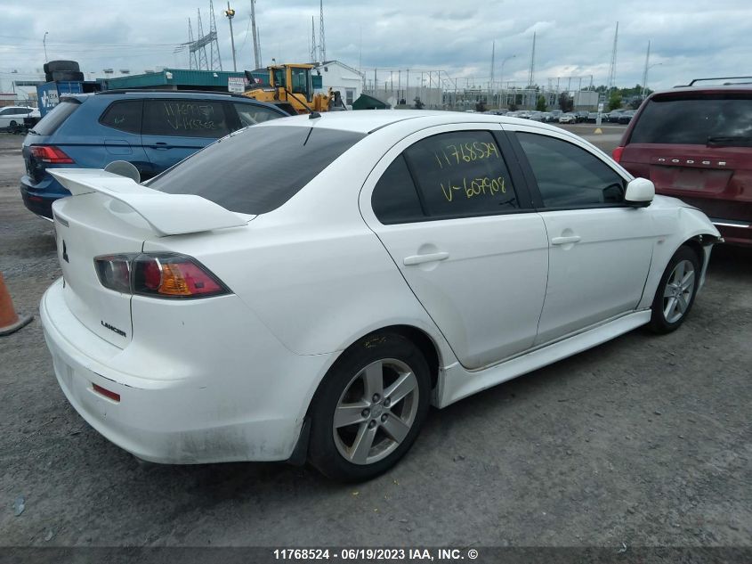 2013 Mitsubishi Lancer Es/Es Sport VIN: JA32U2FU6DU607908 Lot: 11768524