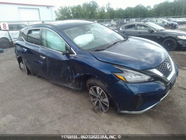 2021 Nissan Murano Sv VIN: 5N1AZ2BS6MC101015 Lot: 11769101