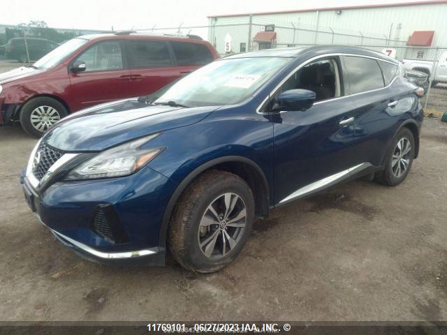 2021 Nissan Murano Sv VIN: 5N1AZ2BS6MC101015 Lot: 11769101