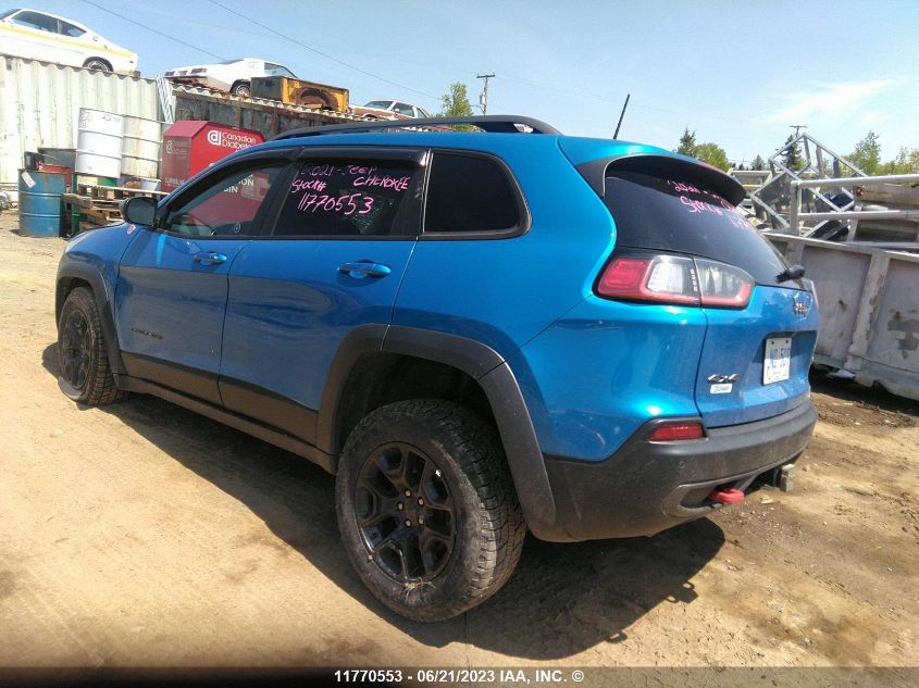 2021 Jeep Cherokee Trailhawk VIN: 1C4PJMBXXMD140357 Lot: 11770553