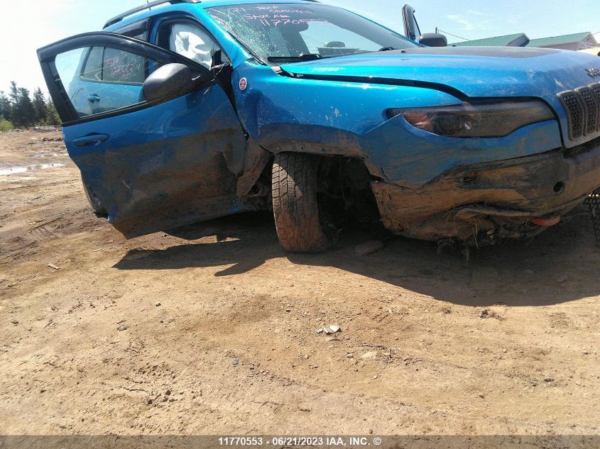 2021 Jeep Cherokee Trailhawk VIN: 1C4PJMBXXMD140357 Lot: 11770553