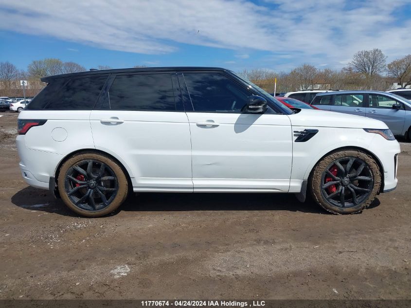 2018 Land Rover Range Rover Sport Svr VIN: SALWZ2SE1JA804204 Lot: 11770674