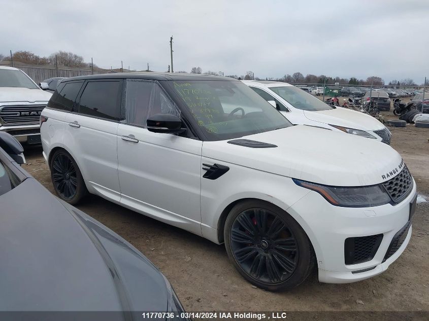 2019 Land Rover Range Rover Sport Hse Dynamic VIN: SALWV2SV5KA849708 Lot: 11770736