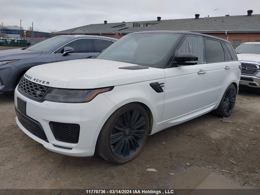 2019 Land Rover Range Rover Sport Hse Dynamic VIN: SALWV2SV5KA849708 Lot: 11770736