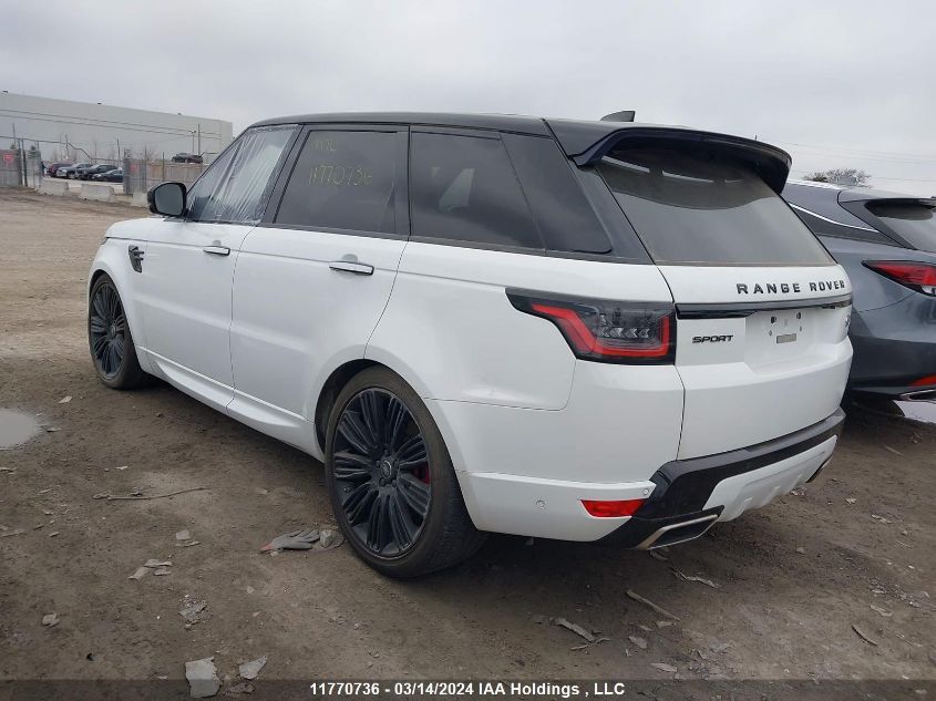 2019 Land Rover Range Rover Sport Hse Dynamic VIN: SALWV2SV5KA849708 Lot: 11770736