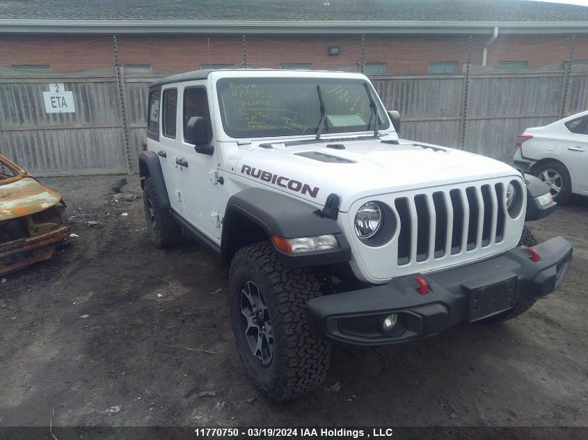 2021 Jeep Wrangler Unlimited Rubicon VIN: 1C4HJXFN2MW842028 Lot: 11770750