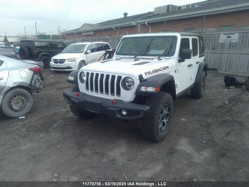 2021 Jeep Wrangler Unlimited Rubicon VIN: 1C4HJXFN2MW842028 Lot: 11770750