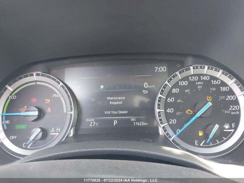 2022 Toyota Highlander Hybrid Platinum VIN: 5TDEBRCH3NS097852 Lot: 11770825