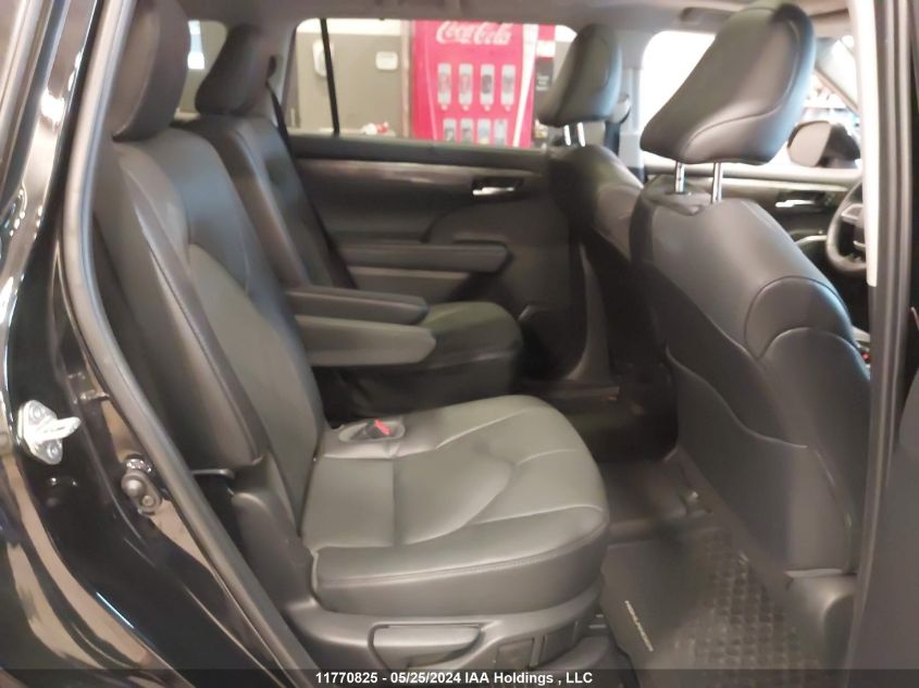 2022 Toyota Highlander Hybrid Platinum VIN: 5TDEBRCH3NS097852 Lot: 11770825