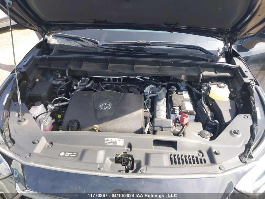 2022 Toyota Highlander Limited/Platinum VIN: 5TDDZRBH1NS227314 Lot: 11770867