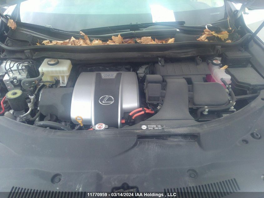 2022 Lexus Rx 450H VIN: 2T2HGMDA7NC075652 Lot: 11770959