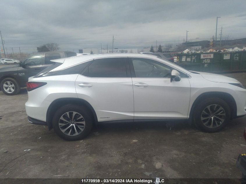 2022 Lexus Rx 450H VIN: 2T2HGMDA7NC075652 Lot: 11770959