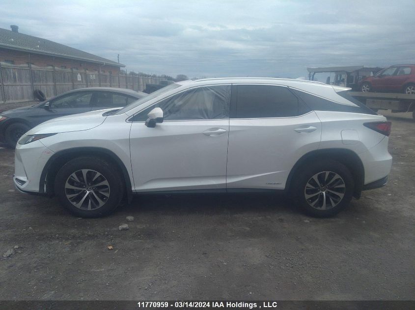 2022 Lexus Rx 450H VIN: 2T2HGMDA7NC075652 Lot: 11770959