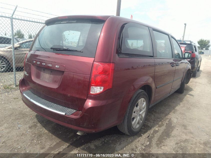 2017 Dodge Grand Caravan Se VIN: 2C4RDGBG8HR559019 Lot: 11771770