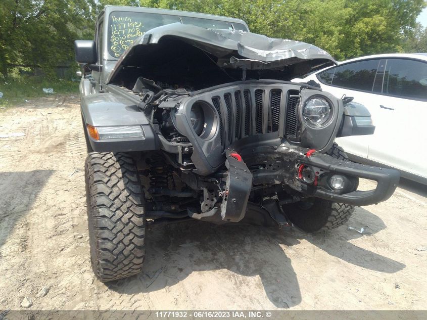 2020 Jeep Wrangler Unlimited Rubicon VIN: 1C4HJXFG8LW197708 Lot: 11771932