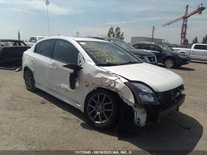 2010 Nissan Sentra Se-R VIN: 3N1BB6AP4AL676878 Lot: 11772049