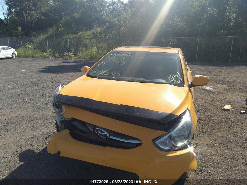 2017 Hyundai Accent Se VIN: KMHCT5AE7HU305605 Lot: 11773026