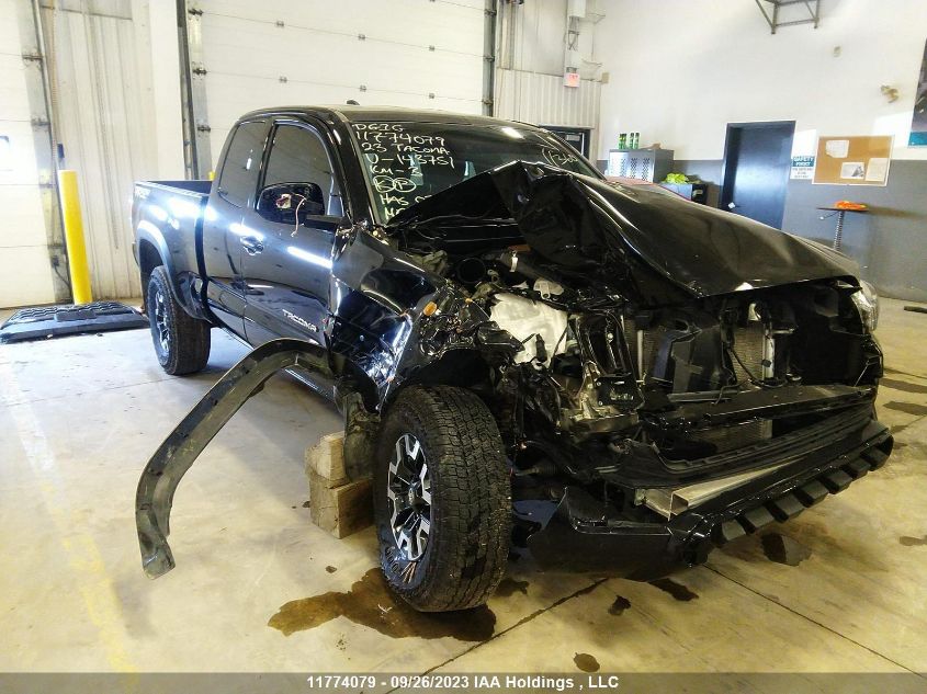 2023 Toyota Tacoma Access Cab/Sr/Sr5/Trd Spo VIN: 3TYSZ5ANXPT143751 Lot: 11774079