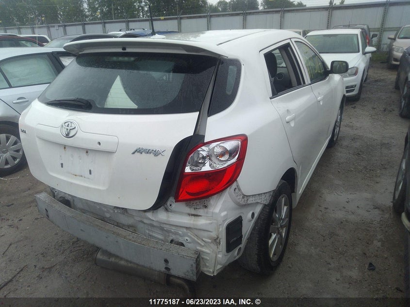 Vin: 2t1ku4ee5ac207628, lot: 2093790, toyota corolla matrix 20104