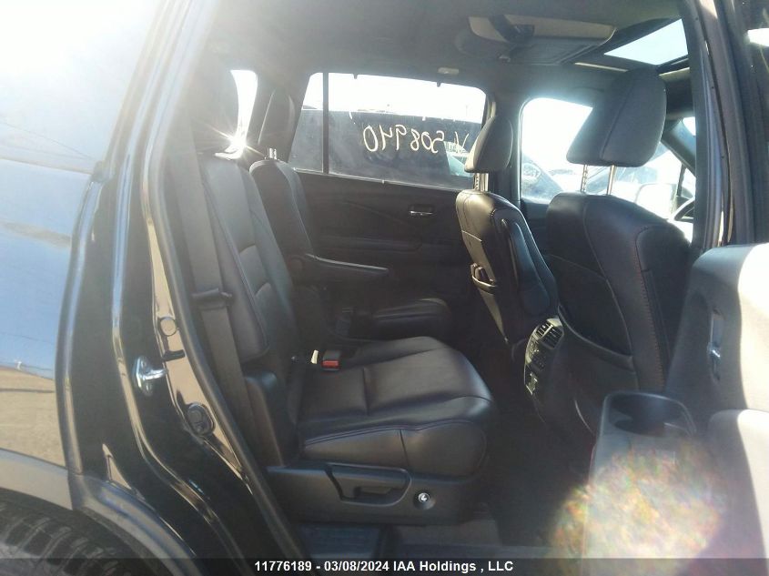 2019 Honda Pilot Elite VIN: 5FNYF6H04KB508940 Lot: 11776189