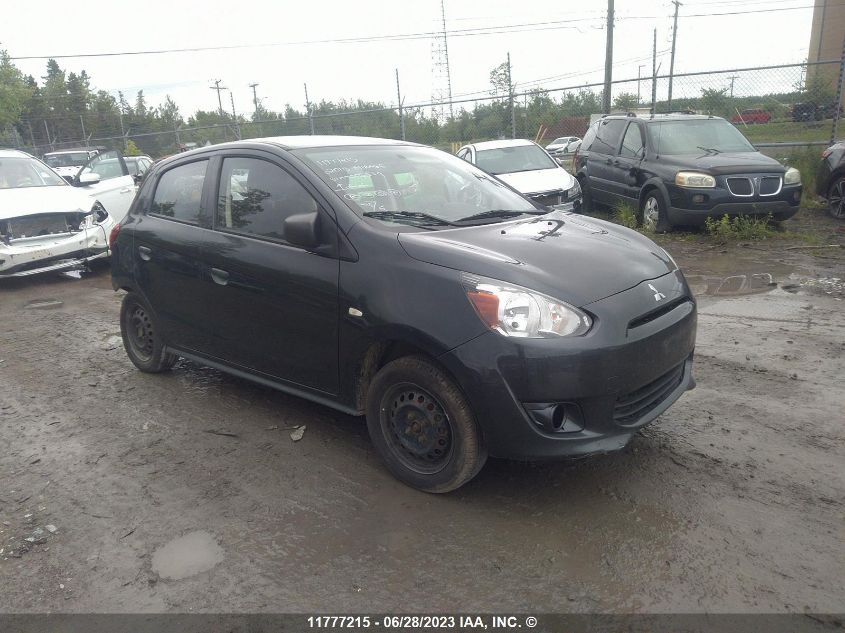 2015 Mitsubishi Mirage De VIN: ML32A3HJ2FH005539 Lot: 11777215