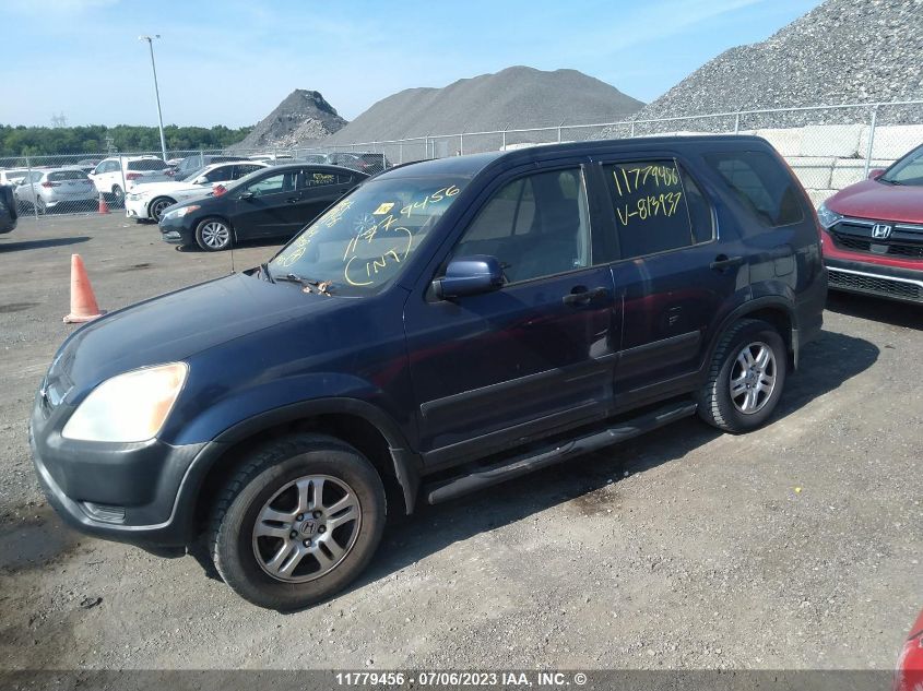 2003 Honda Cr-V Ex VIN: JHLRD78873C813937 Lot: 11779456