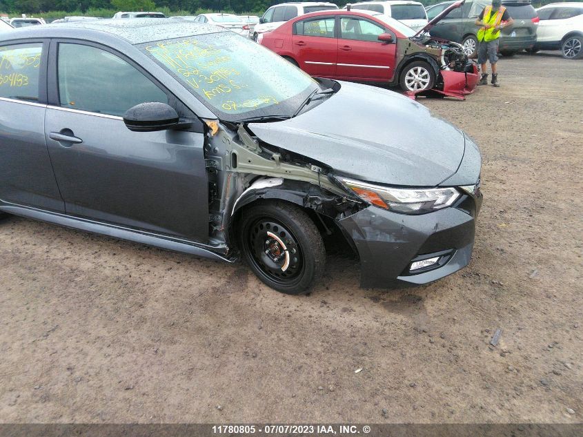 2022 Nissan Sentra Sr VIN: 3N1AB8DV3NY304183 Lot: 11780805