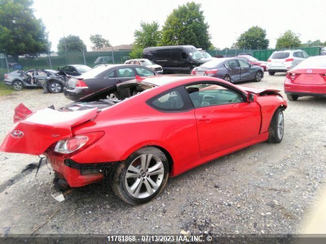 2010 Hyundai Genesis Coupe 2.0T VIN: KMHHT6KDXAU036409 Lot: 11781868