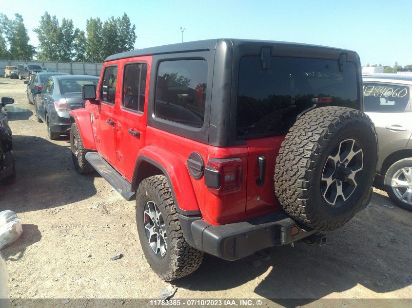 2020 Jeep Wrangler Unlimited Sahara VIN: 1C4HJXEN5LW172443 Lot: 11783385