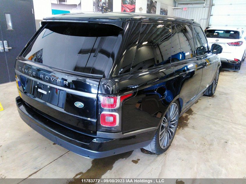 2019 Land Rover Range Rover Hse VIN: SALGS2SV5KA537093 Lot: 11783772