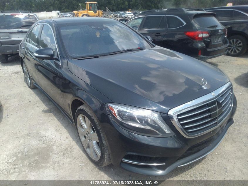 2014 Mercedes-Benz S 550 4Matic VIN: WDDUF8FB1EA027089 Lot: 11783924