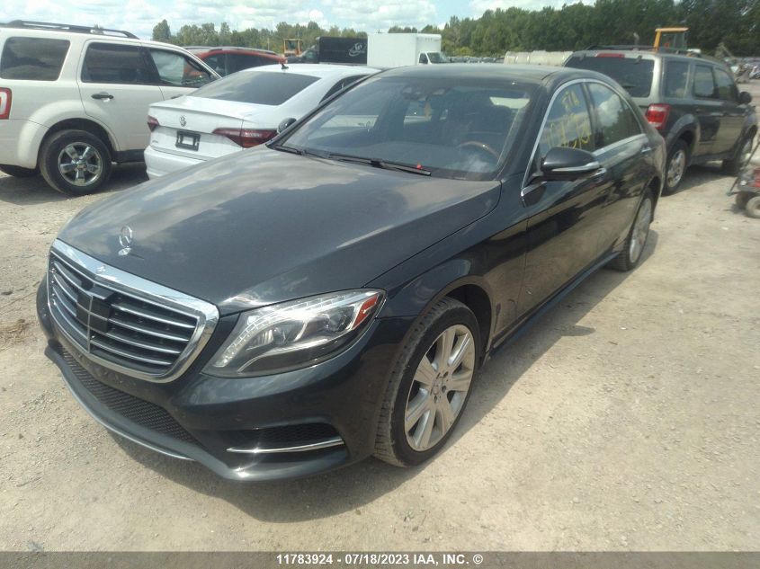 2014 Mercedes-Benz S 550 4Matic VIN: WDDUF8FB1EA027089 Lot: 11783924