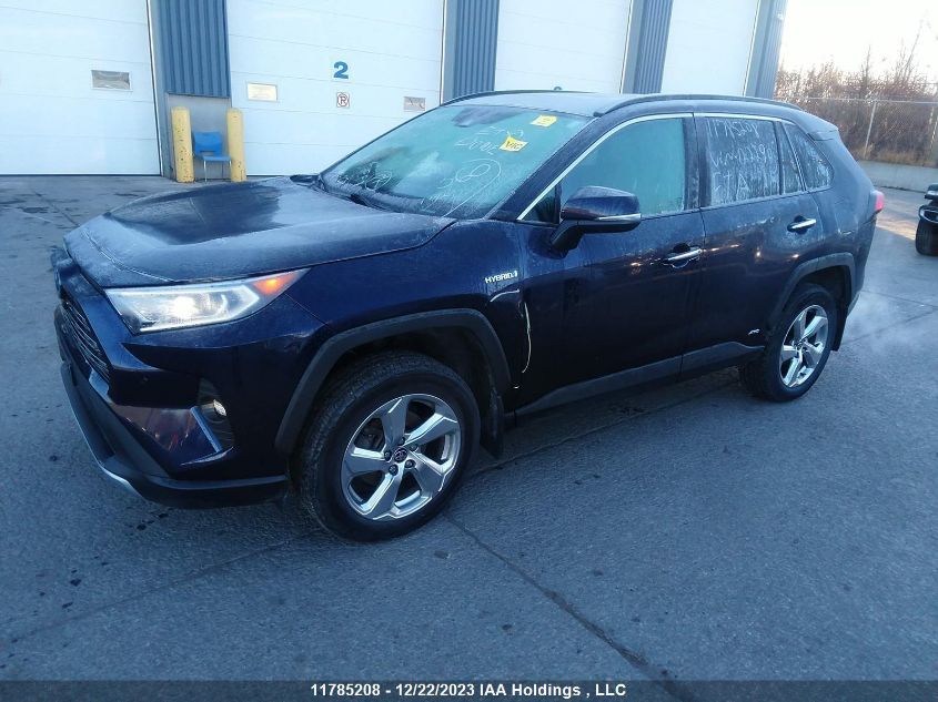 2021 Toyota Rav4 Limited VIN: 2T3DWRFV6MW122290 Lot: 11785208