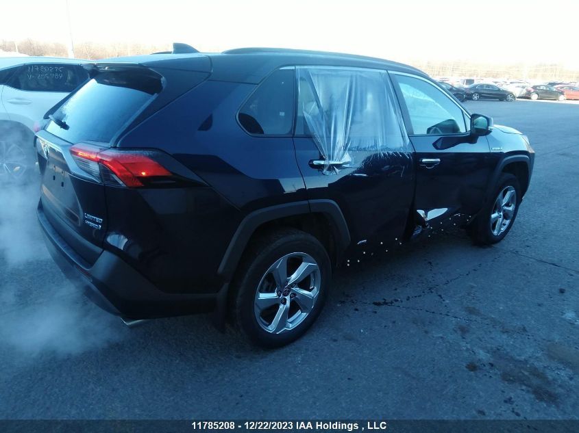 2021 Toyota Rav4 Limited VIN: 2T3DWRFV6MW122290 Lot: 11785208