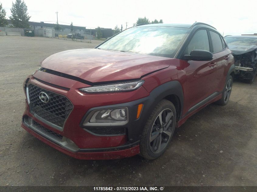 2020 Hyundai Kona Limited VIN: KM8K3CA51LU500673 Lot: 11785842