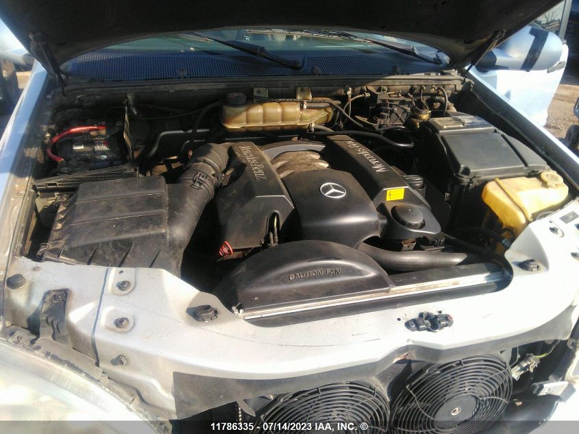 2001 Mercedes-Benz Ml 320 VIN: 4JGAB54E71A267628 Lot: 11786335