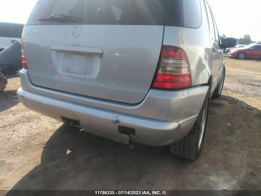 2001 Mercedes-Benz Ml 320 VIN: 4JGAB54E71A267628 Lot: 11786335