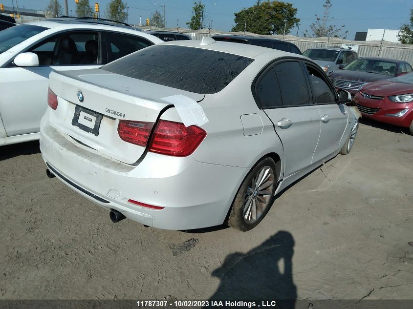 2012 BMW 335 I VIN: WBA3A9C56CF271021 Lot: 11787307