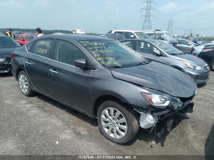 2017 Nissan Sentra S/Sv/Sr/Sl VIN: 3N1AB7AP6HL687859 Lot: 11787649