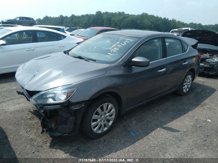 2017 Nissan Sentra S/Sv/Sr/Sl VIN: 3N1AB7AP6HL687859 Lot: 11787649