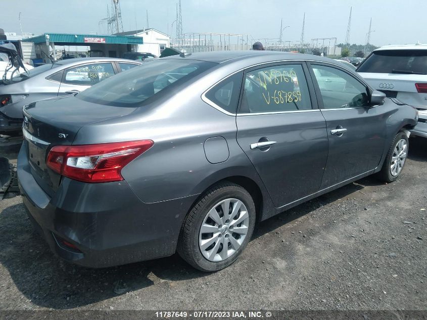 2017 Nissan Sentra S/Sv/Sr/Sl VIN: 3N1AB7AP6HL687859 Lot: 11787649