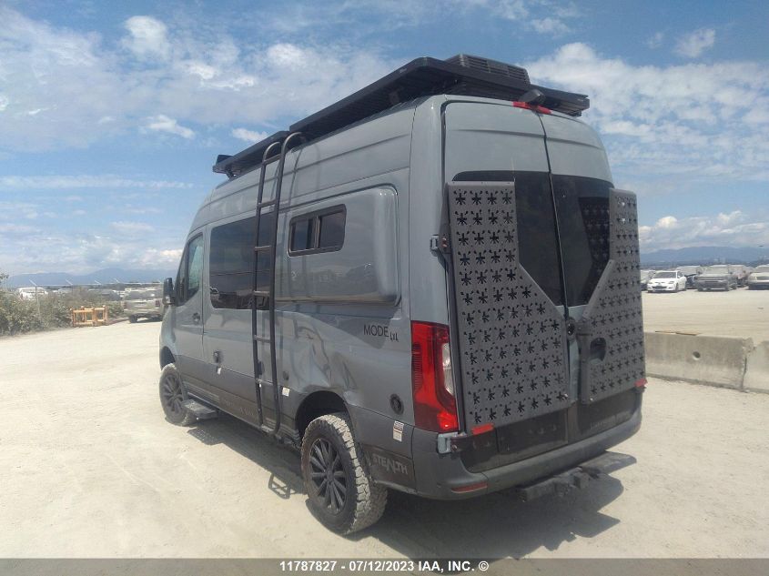 2021 Mercedes-Benz Sprinter 2500 VIN: W1W4EBVY7MT069192 Lot: 11787827