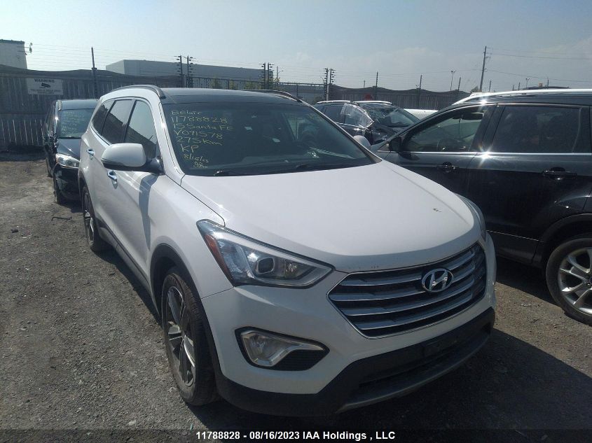 2015 Hyundai Santa Fe Gls/Limited VIN: KM8SNDHF5FU091578 Lot: 11788828