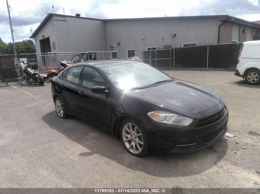 2013 Dodge Dart Sxt VIN: 1C3CDFBA7DD122660 Lot: 11789183