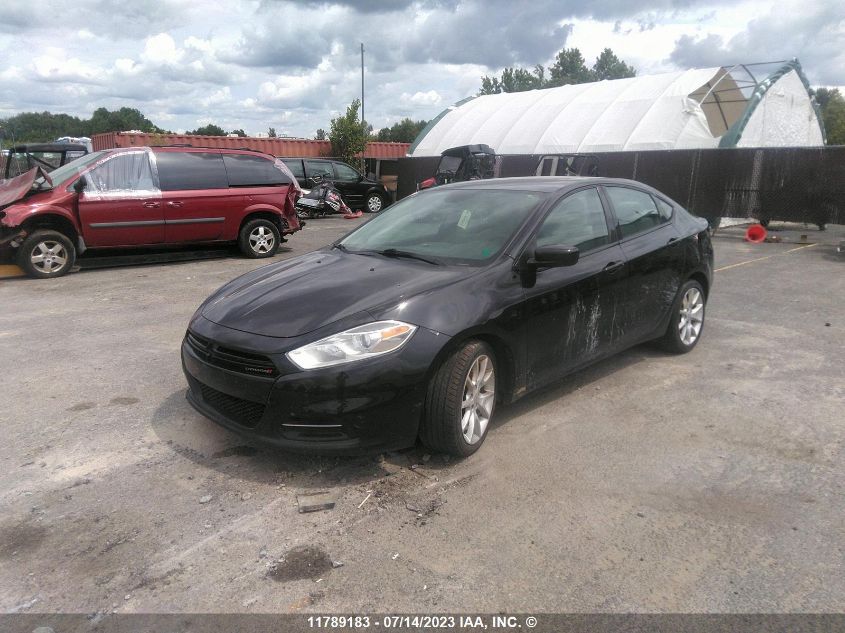 2013 Dodge Dart Sxt VIN: 1C3CDFBA7DD122660 Lot: 11789183