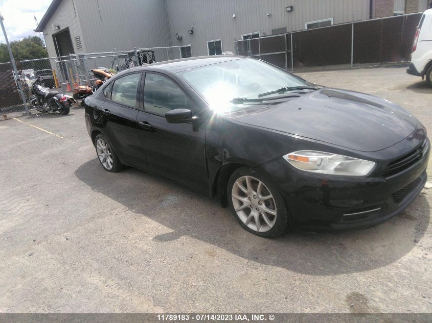 2013 Dodge Dart Sxt VIN: 1C3CDFBA7DD122660 Lot: 11789183