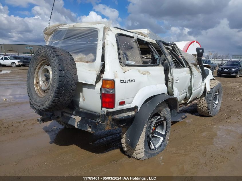 1992 Toyota Land Cruiser Fj80 VIN: JT3FJ80W8N0035763 Lot: 11789401