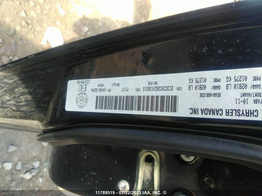 2012 Chrysler 300 Limited VIN: 2C3CCACG6CH136916 Lot: 11789519