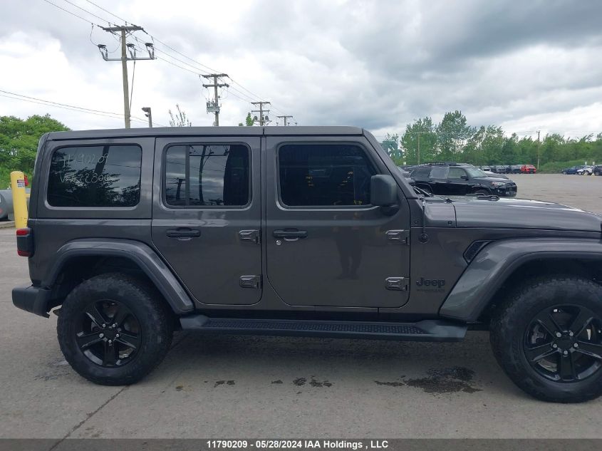 2021 Jeep Wrangler Unlimited Sahara VIN: 1C4HJXEG4MW622800 Lot: 11790209